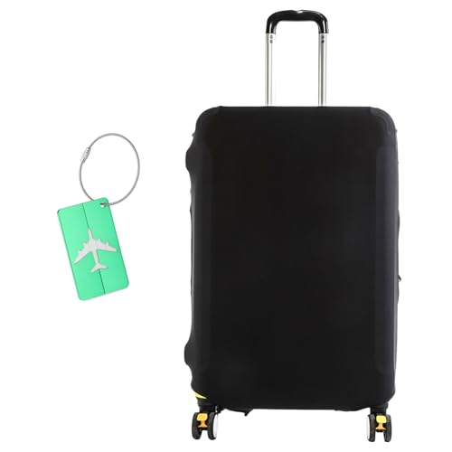 Shengxi Koffer Schutzhülle, Elastisch Kofferhülle Reise Kofferschutzhülle Waschbar Kofferschutzhülle 18-32 Zoll Kofferbezug Gepäck Cover Luggage Cover mit 1 Gepäckanhänger (XL:29-32 Inches)