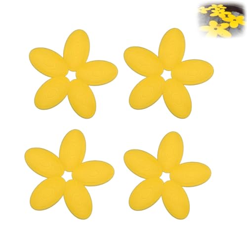 Schwimmender Bestäuber in Bienenform, 2026 Neue Teile for Bienentränken, lustiger Schmetterlings-Wasserbehälter, schwimmender Bestäuber, for Bienenbadetassen, Gärten im Freien, Balkone(4pcs)