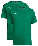 PUMA T-Shirt Kinder 2er Pack Doppelpack - Green - Gr. 164