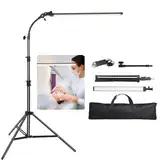 GSKAIWEN Fotostudio LED-Beleuchtungsset mit Lichtständer-Tasche, flexibel Schlauch für Beauty, Augenbrauen, Tätowierung, Make-up, Zahnmedizin, Wimpern, Porträtfotoaufnehmen, Produktfotografie-Fülllich