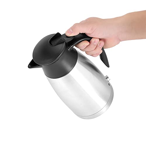 Tragbarer Elektroheizkessel aus Edelstahl für Automobile, 1000 Ml 12 -V -Wasserbecher für den Lang Anhaltenden Gebrauch, Geeignetes Reisen/Camping