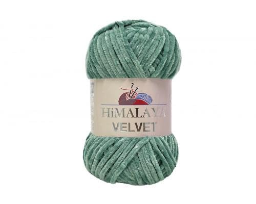 Himalaya 100 g Velvet Dolphin Wool, 40 Colours to Choose From, Chenille Knitting Yarn, Fluffy Yarn, Shiny Accessory, Clothing, Blankets (90054 dunkles Türkis)