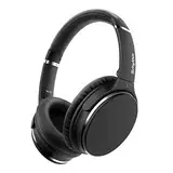 Srhythm NC25 Noise Cancelling Headphones Kopfhörer Leichte Over Ear ANC Kopfhoerer Kabellos Faltbar mit 40mm HD Tieftontöner Eingebaut Mikro HiFi CVC6.0 für Alle Geräte mit Bluetooth (Generalüberholt)
