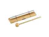 Nino Percussion Energy Chimes Musikinstrument – Groß – inklusive Schlägel – für Kinder ab 3 Jahren – Holz und Aluminium, Natur (NINO579L)