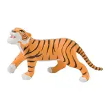 Bullyland 12376 - Spielfigur Tiger Shir Khan aus Walt Disney Das Dschungelbuch, ca. 15 cm, detailgetreu, ideal als kleines Geschenk für Kinder ab 3 Jahren