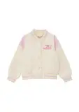 s.Oliver Junior Mädchen 2140032 Sweatjacke, beige, 116/122