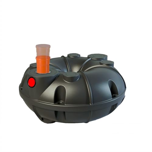 Abwassersammelgrube Flacher Fäkalientank Abwassertank DIBT-Zulassung 800 L