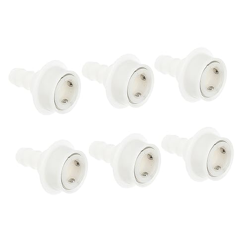 HIAKDOFT 6Stücke Wasserhahngelenk Adapter für Waschmaschinen Wasserdichte Rohrverbindung Kompatibel mit Gängigen Wasserhähnen für Haushalt Garten und Waschservice