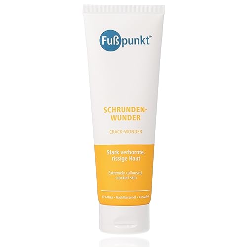 Fußpunkt Schrunden-Wunder, 125 ml. Intensivpflege für stark verhornte, rissige Haut