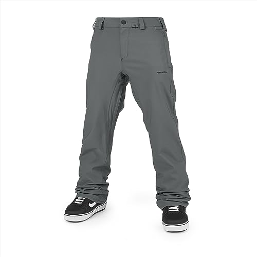 Volcom Herren Freakin Snow Chino Dark Grey Small