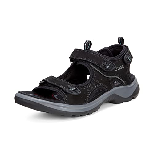 ECCO Herren Offroad Sandalen, Schwarz, 48 EU