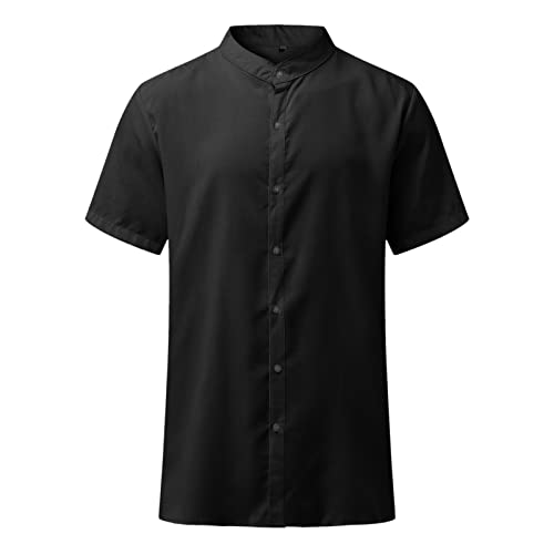 Herren Sommer Hemden Kurzarm Outdoor Hemden Herren Hawaii Hemden Langarm Herren Hemden 4XL Kurzarm bügelfreie Hemden Herren Weiss weißes Hemd Herren Sommer Sport Shirts für Herren 3XL