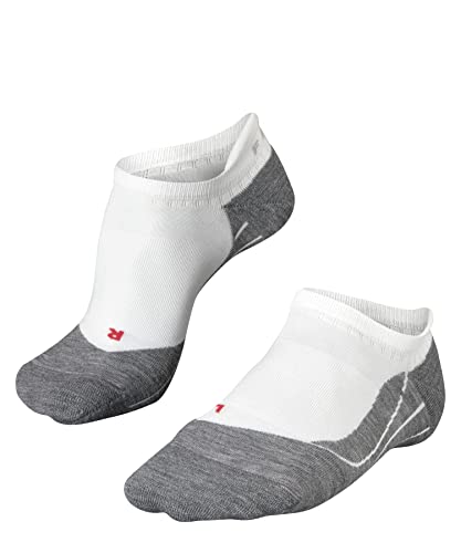 FALKE Damen Laufsocken RU4 Endurance Invisible W IN Baumwolle antiblasen 1 Paar, Weiß (White-Mix 2020), 39-40