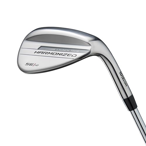 Wilson Unisex – Erwachsene Harmonized 56 RH Wedge Steel, Silber/Schwarz, Keine Größe