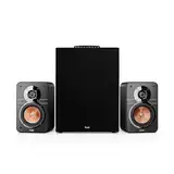 Teufel ULTIMA 20 CONCEPT Power Edition - 2.1 Soundsystem, Komplettsystem Heimkino mit integriertem AV-Receiver, Bluetooth, Dolby Audio, USB-C-Soundkartenfunktion, HDMI ARC CEC