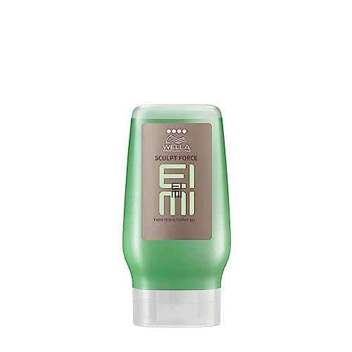 Wella EIMI Sculpt Force – Haargel mit UV-Schutz und sehr starkem Halt – schnell einziehendes Styling Gel für ein definiertes, glänzendes Haarstyling