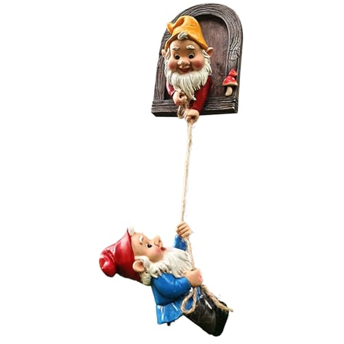 SMELEYOU Outdoor -Baumdekor, 15, 8 Höhenklettern Gnomes Baum Hugger, wasserdicht
