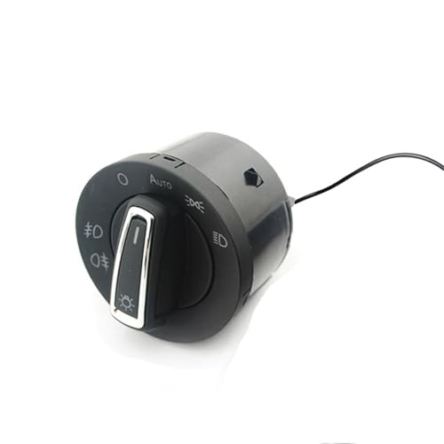 CAKYSE Lichtschalter Scheinwerfer Kompatibel Mit VW Für Caddy MK3 2K 2003~2020, Automatischer Scheinwerfer-Lampen-Steuerschalter, Lichtsensor-Modul, Scheinwerferschalter