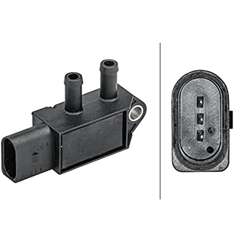 HELLA 6PP 009 409-161 Sensor, Abgasdruck - 3-polig - geschraubt