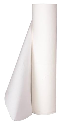 ABENA Couch-Rolle, 50 m x 50 cm, Bettrolle geeignet für Schönheitsbett und Massageliegenbezug, weiße Premium-Rolle, zur Verwendung als Einweg-Bettlaken für Couchrollen, 1 Stück