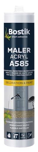 Bostik A585 Maler Acryl schwarz 1K Acryl Dichtstoff 300ml Kartusche