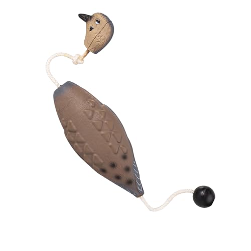 lasuroa Dove Hunde Trainingsdummy Lebensecht, Vogelattrappe Hunde Dummy Training Welpe Vogeltraining Jagdhunde Spielzeug Taubeverbesserte Apportierfähigkeiten für Welpen Jagdhunde