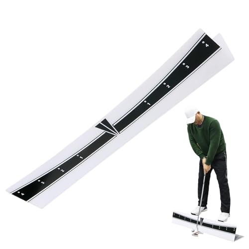 Putting Track – Golf Putting Indoor, Golfstrecke, , tragbare und Tutor-Trainingshilfe, leichtes Trainingszubehör für Enthusiasten, Männer, Frauen