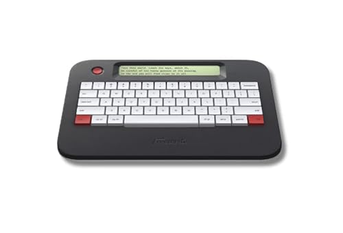 Freewrite Alpha | ablenkungsfreies Textverarbeitungsprogramm | tragbare Digitale Schreibmaschine mit hintergrundbeleuchtetem LCD-Display, Langer Akkulaufzeit & Wi-Fi-Backup für Schreiber |