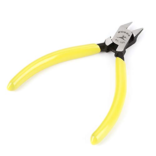 Elektronik seitenschneider, 4 Zoll 100mm Diagonal Seitenschneider Zangen, Präzision Schneidescheren Zangen Repair Tool für Cut Elektronik, Schmuckherstellung, DIY