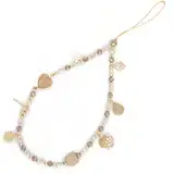 Handy Lanyard, 1 Stück Kristallperle Anti-Lost Handyhülle Anhänger handykette, Handy Dekoration Zubehör Handschlaufe Handyanhänger Schlüsselband Tasche Anhänger