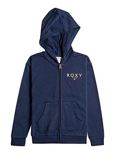 Roxy Happiness Forever - Kapuzenpulli mit Reißverschluss für Mädchen 4-16 Blau