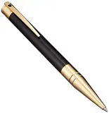 S.T Dupont D-265202 Kugelschreiber, Gelbgold-Finish, Schwarz