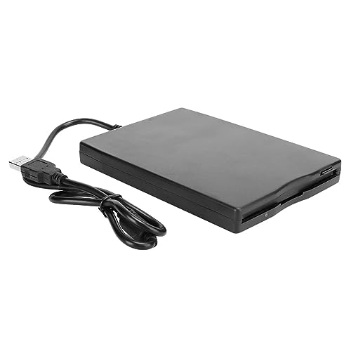 Hopcd Externes USB-Diskettenlaufwerk, tragbarer Computer 3,5-Zoll-Diskettenlaufwerk/750 KB FDD für Laptop/Desktop, für Windows 10/7/VISTA/8/XP/ME/2000, Plug and Play