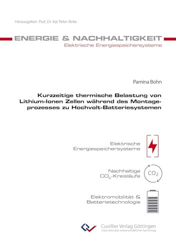 Kurzzeitige thermische Belastung von Lithium-Ionen Zellen während des Montageprozesses zu Hochvolt-Batteriesystemen (Energie & Nachhaltigkeit)