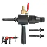 Nassbohrkonverter - Dustless Hammerbohrer Kit, Betonbohrer Wasser Kit | Elektrische Bohrmaschine Drehen Wasserbohrer Werkzeug Konverter, Elektrischer Hammer Wasserbohraufsatz Konvertieren Elektrisch