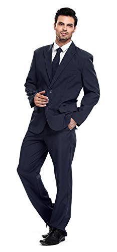 U LOOK UGLY TODAY Herren Anzug Party Weihnachts Kostüm Modisch Normaler Schnitt Festliche Anzüge Party Suits Einfarbig