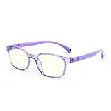 kdjsic Modische Brille Kinder Blaulicht Anti Blendfilter Kinder Brillen Mädchen Junge Optischer Rahmen Blocking Clear Lenses