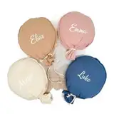 Stoffballon Kinderzimmer Dekoration, Babyzimmer Deko Beige, Stoffballon mit Name personalisiert, Luftballon Wanddeko, Wandbehang Kinderzimmer