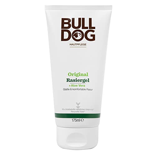 BULLDOG - Nassrasur für Männer | Original Rasiercreme | Für eine glatte & gründliche Rasur | 175ml