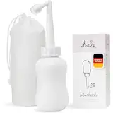 Livella Intimdusche in Weiß – Entwickelt in Deutschland - Für eine sanfte und hygienische Reinigung des Intimbereichs – Mehr Wohlbefinden im Wochenbett – Ideal als Reisebidet und Podusche