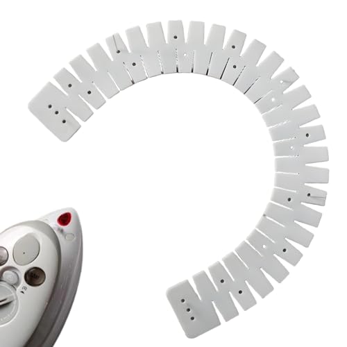 Heißsaum Lineal Zum Nähen, Hitzebeständiges Saumlineal, Flexibles Silikon-Kurvenlineal Zum Säumen Von Hosenstoff, Flexibler Silikon-Saumformer Mit Kurvenskala, Bügel Lineal Für Stoffe