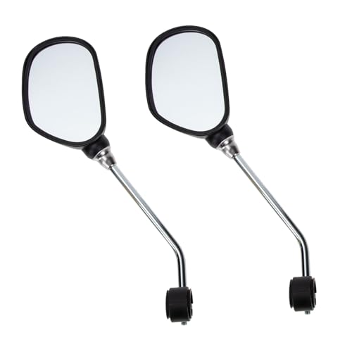 Toyvian 1 Paar Rückspiegel reflektorhalter moutainbike e-bike gebraucht Elektrofahrrad bike fitting e bikes Spiegelaustausch verschleißfester Spiegel Fahrradspiegel Fahrradzubehör Glas