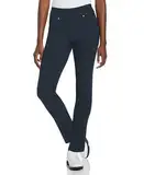 PGA TOUR Damen Pull-on Golf Pant with Tummy Control (Size X-small-xx-Large) Golfhose, Schwarz (Black Iris), Groß