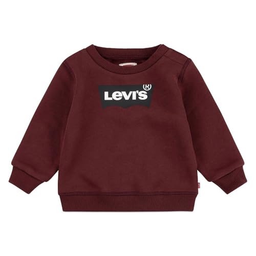 Levi's Baby Jungen Lvb Batwing Crew Sweatshirt, Schokoladen-Trüffel, 24 Monate