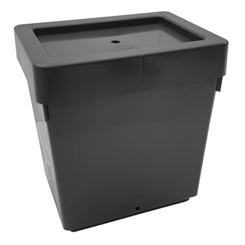 Autopot Wassertank 30L mit Deckel und Dichtung in Schwarz