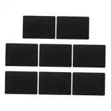 SHINEOFI 8 Stück Tafel Essensschilder Buffet Trocken Abwischbare Etiketten Party Catering Lebensmittel Display Mini Tafel Tags Für Die Einzelhandelspräsentation