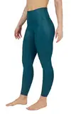 90 Degree By Reflex Damen-Leggings mit hoher Taille, Hochglanz-Kunstleder, Reflektierender Teich, X-Groß