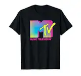 Logo MTV Neon Retro Party MTV T-Shirt