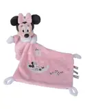 Simba 6315872505 - Disney Minnie Schmusetuch, Glow in the Dark, Mickey Mouse, Plüschspielzeug, ab den ersten Lebensmonaten