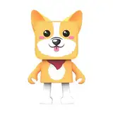 Mob - Dancing Animals Bluetooth-Lautsprecher - Tanzbarer Lautsprecher mit 3W Leistung - Drahtlose Verbindung - Freisprecheinrichtung (Corgi)